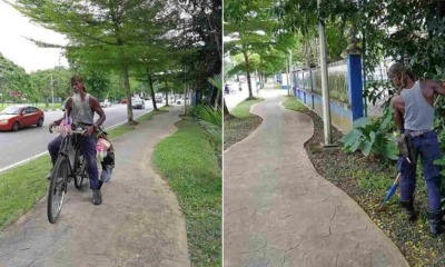 This Man Loves Taiping So Much, He'd Rather Clean the Streets For Free Than Find a Job - WORLD OF BUZZ 4