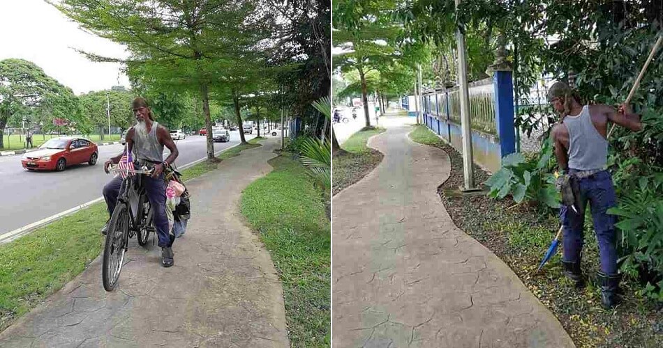 This Man Loves Taiping So Much, He'd Rather Clean the Streets For Free Than Find a Job - WORLD OF BUZZ 4