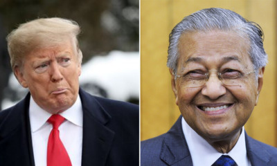 Dr Mahathir Says He Does Not Think He is a Worse Leader Than Donald Trump - WORLD OF BUZZ