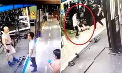 Watch: Big Gym Bully Tries to Intimidate Smaller Man, Gets KO'd with One Punch - WORLD OF BUZZ 3