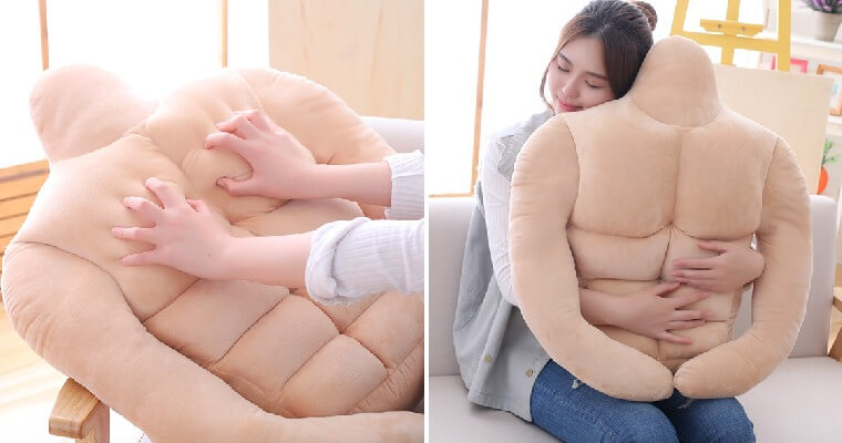 You Can Now Buy a Muscular BF Pillow with Six-Pack Abs For All The Cuddles You Want! - WORLD OF BUZZ 5