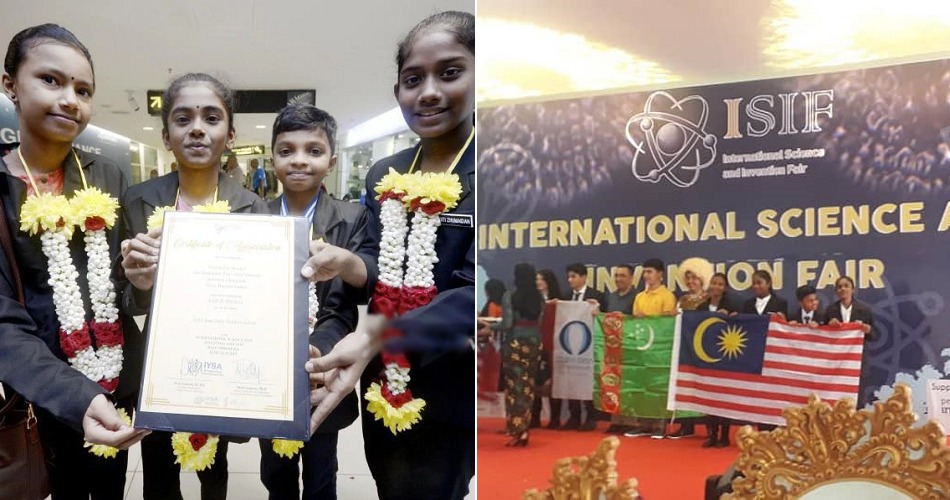 12yo Students Made Malaysia Proud By Winning Gold For Their Inventions In International Science Fair - WORLD OF BUZZ