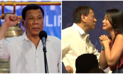Duterte 'Used To Be Gay', Kissed Woman On Stage To Prove That He's Cured - WORLD OF BUZZ