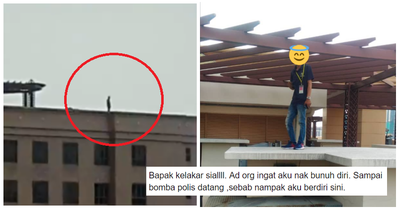 Everyone Thought He Was Trying To Commit Suicide, Turns Out It Wasn't Even Him In The Video - WORLD OF BUZZ 4