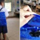 Father Can't Afford to Buy His Son A School Bag, So He Made One Using Only Raffia String - WORLD OF BUZZ 5