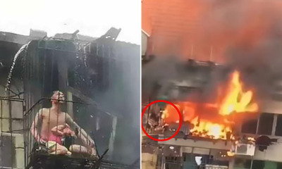 Mother & Father Sacrifice Their Lives By Using Their Bodies to Shield Daughter From House Fire - WORLD OF BUZZ