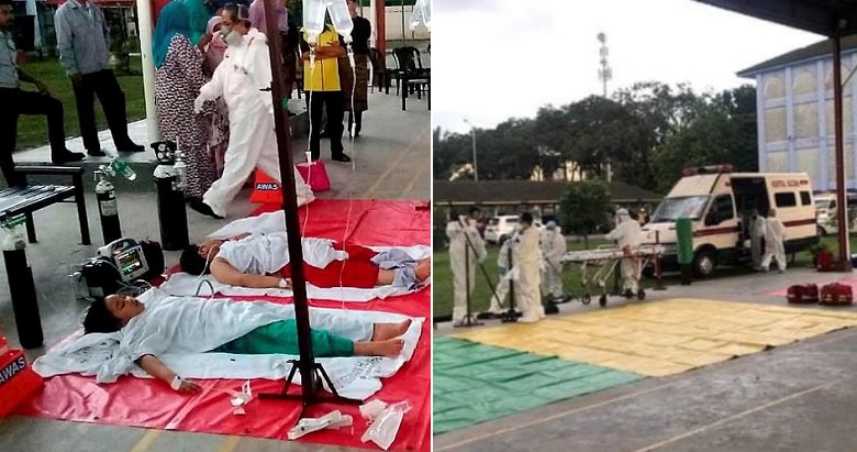 15 Students Suffer Breathing Difficulties & Vomiting in Pasir Gudang Following Suspected Gas Leakage - WORLD OF BUZZ