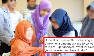 M’sian Annoyed at Attempts of Muslims to Convert Her to Islam, Asks for Respect - WORLD OF BUZZ