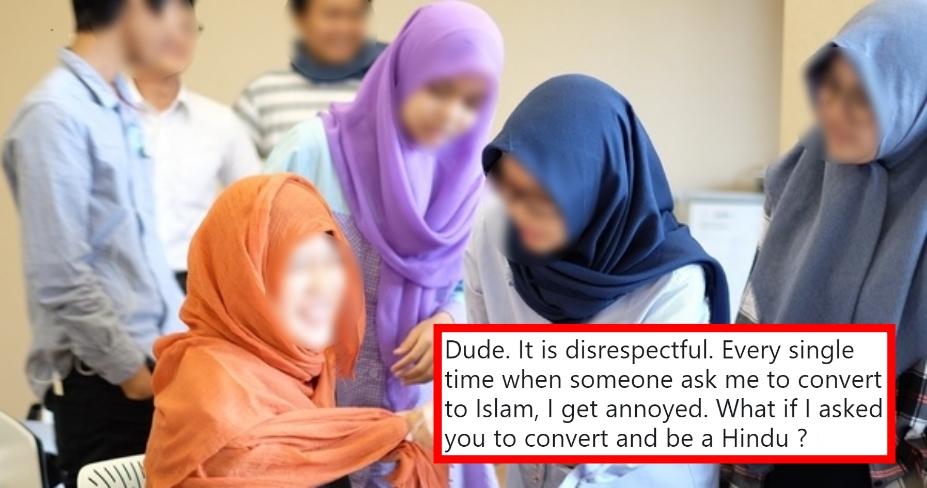 M’sian Annoyed at Attempts of Muslims to Convert Her to Islam, Asks for Respect - WORLD OF BUZZ