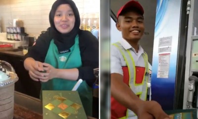 M'sians Are Giving Out 'Duit Raya' to Petrol Station Workers, Baristas & Waiters This Festive Season - WORLD OF BUZZ