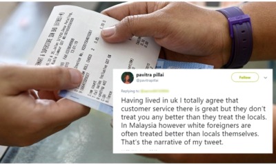 Netizen Slams Malaysian Attitude Of White Worshipping, Thinks That EVERYONE Deserves To Be Treated Equally - WORLD OF BUZZ