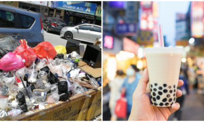 Netizens Concerned Over SS15 Bubble Tea Street Plastic Waste Problem, Voiced Out Potential Solutions - WORLD OF BUZZ