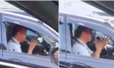 Pakcik Entertains Road Users With A Karaoke Session In The Traffic Jam - WORLD OF BUZZ 2