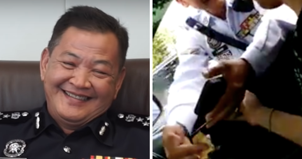 Policeman Lands in Hot Water After Asking For Bribes From Farmer - Who Later Became PDRM Chief - WORLD OF BUZZ