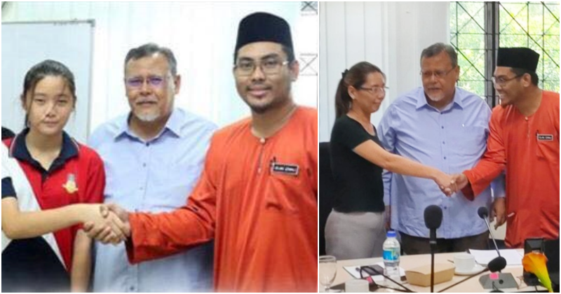 Teacher, Schoolgirl and Mom in Viral Caning Case Finally Shook Hands and Made Peace - WORLD OF BUZZ