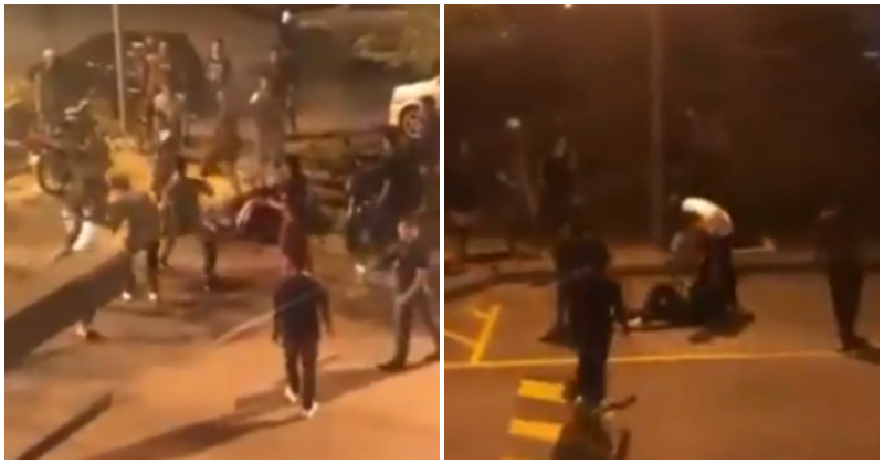 Viral Video Captures Big Brawl At a McDonald's In Kuantan, Netizens Try To Guess The Reason Behind It - WORLD OF BUZZ 2
