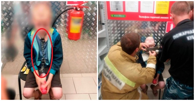 10yo Boy Chained & Starved in a Cellar BDad Found In Supermarket Scavenging For Food - WORLD OF BUZZ
