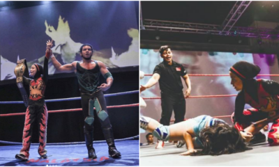 19yo Hijab-Wearing Malaysian Girl Beats 4 Men and Wins Wrestling Championship - WORLD OF BUZZ