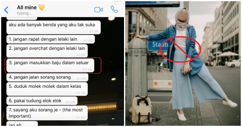 M'sian Girl Faces Backlash After She Called Her BF's Controlling List Of Rules 'Cute' - WORLD OF BUZZ