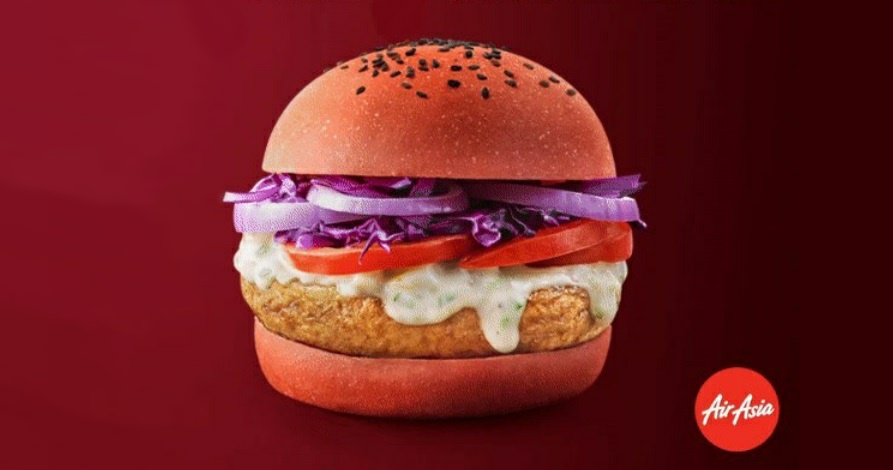 AirAsia Has Introduced a New Life-Saving Burger, Here's How - WORLD OF BUZZ 1
