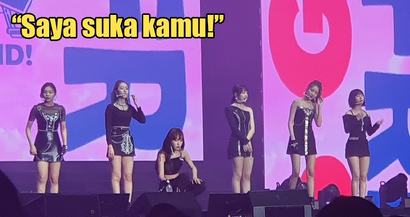 "Baby Sayang, Saya Suka Kamu," GFRIEND Wows Malaysian Fans with BM Phrases During Their Concert - WORLD OF BUZZ 6