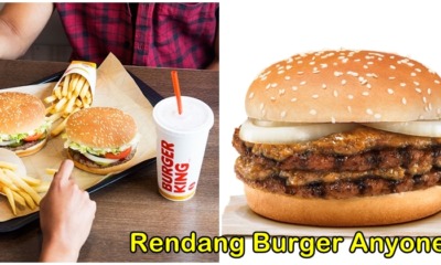 Burger King Singapore Introduces Rendang And Laksa Inspired Burgers To Their Menu! - WORLD OF BUZZ