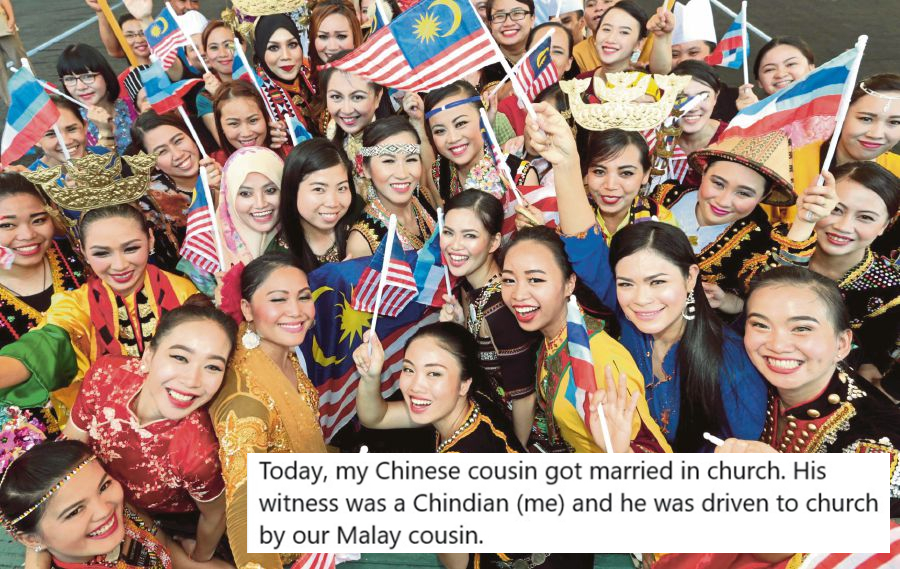 "Chinese, Malay, & Chindian" - Family's Multireligious Wedding Shows True Beauty of Malaysia - WORLD OF BUZZ 1