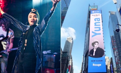 M'sian Singer Yuna Appears on New York's Times Square Billboard & We're So Proud! - WORLD OF BUZZ