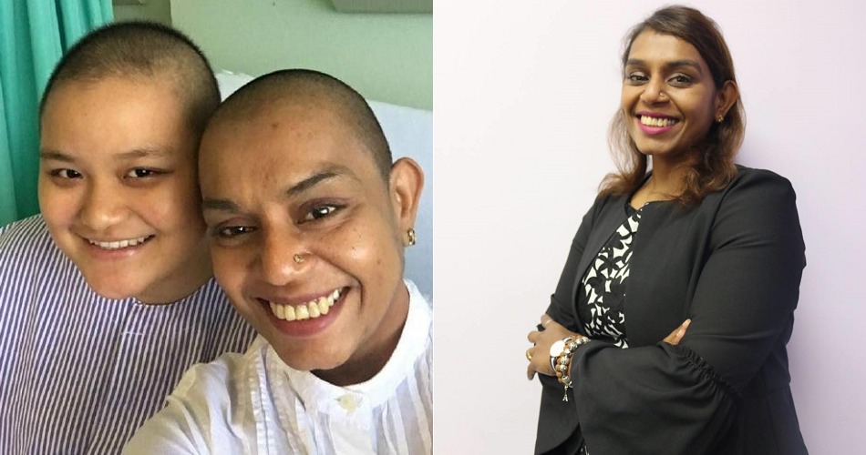 UMS Lecturer Shaves Head To Support Cancer-Stricken Student Who Lost Her Hair During Treatment - WORLD OF BUZZ