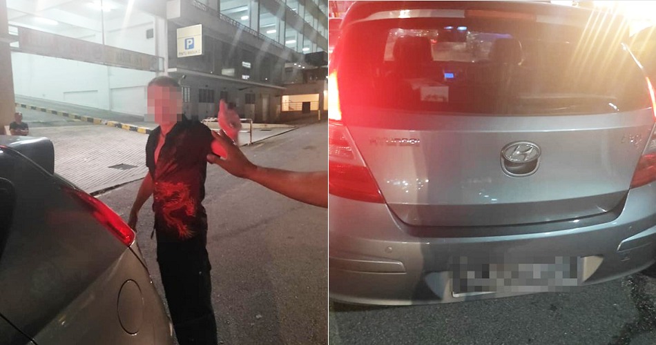 S'porean Driver Purposely Ran Over Passer-By's Feet In Johor Because He Blocked His Way - WORLD OF BUZZ