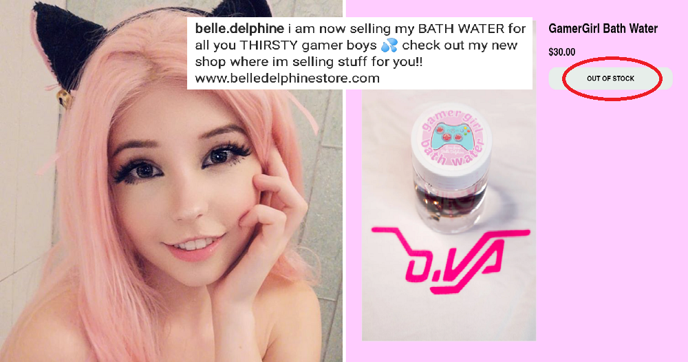 Girl Gamer Sells Bath Water for RM120+, Sold Out In One Day - WORLD OF BUZZ 5