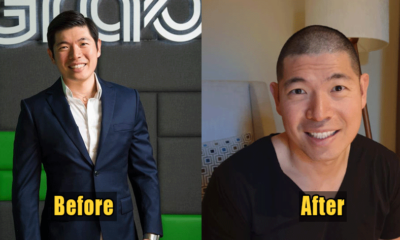 Grab CEO Shaves Head For Children With Cancer, Breaks Record After Raising RM607K - WORLD OF BUZZ