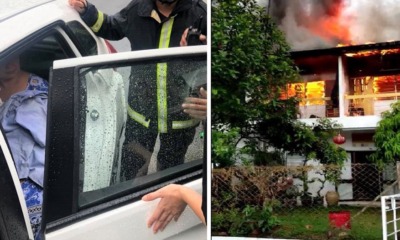 Heroic M'sian Man Runs Into Burning Building to Save Paralysed Woman - WORLD OF BUZZ
