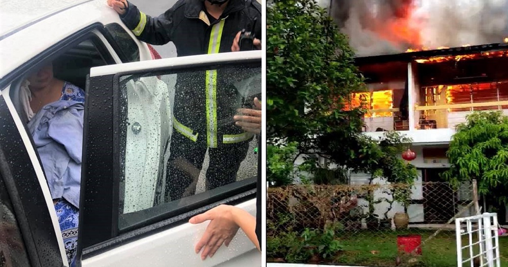 Heroic M'sian Man Runs Into Burning Building to Save Paralysed Woman - WORLD OF BUZZ