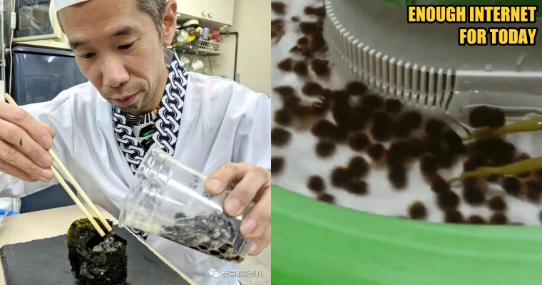 Japan Took Boba to Another Unimaginable Level: Boba Sushi and Flowing Boba Stream - WORLD OF BUZZ 1