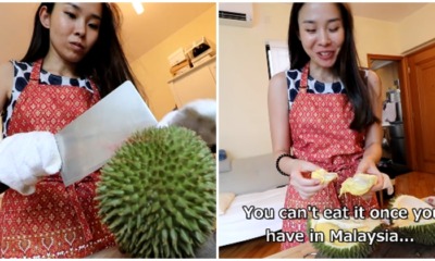 Japanese Girl Gets Bitten By 'The Durian Bug' After Malaysia Trip, Now A Durian Addict - WORLD OF BUZZ 6