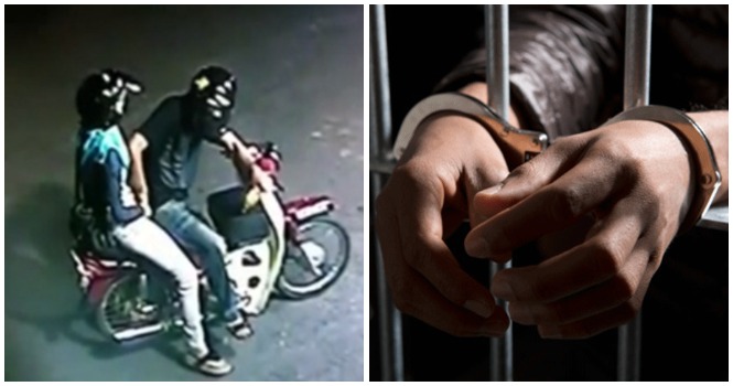 Johor Couple Arrested By Police After Using Future Mother-in-Law's Motorcycle in Robbery - WORLD OF BUZZ