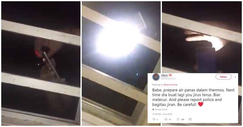 Kuantan Pervert Records Girl and Tries to Grab Her Through Her Window at 6 AM While She Was Sleeping - WORLD OF BUZZ