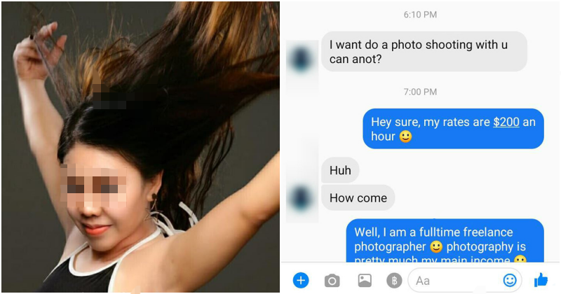 Model Furious After Being Told She Has to Pay Professional Photographer to Take Her Photo - WORLD OF BUZZ