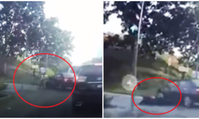 PDRM Are On The Hunt For The Black Vios Driver Who Drove Over a Motorcyclist - WORLD OF BUZZ