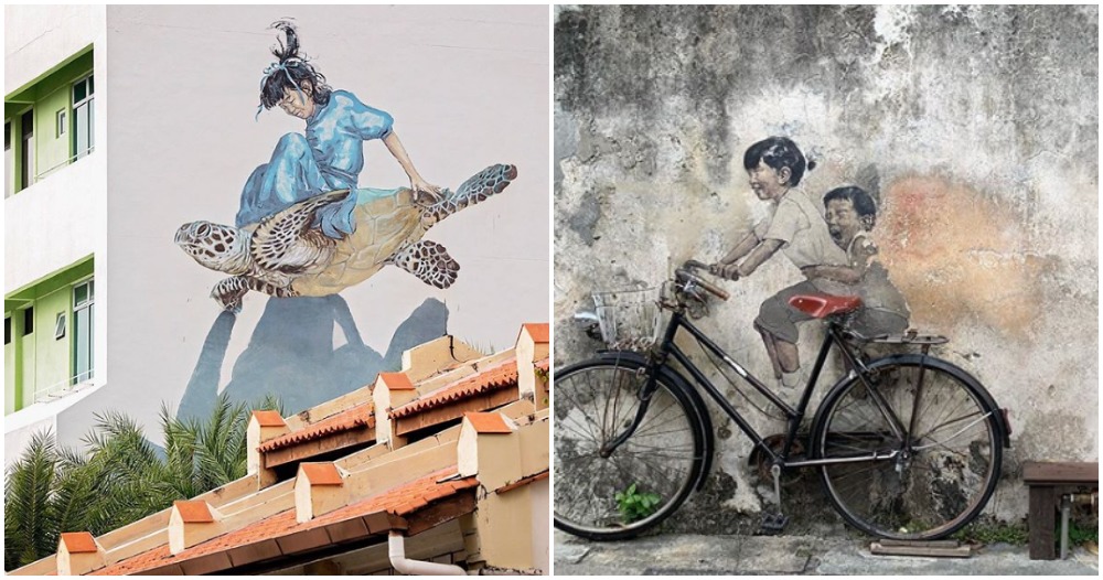 Penang Is The 7th Most Instagrammed City For Street Art IN THE WORLD! - WORLD OF BUZZ 8