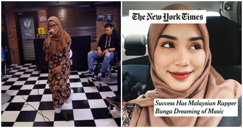 Perak Teen Rapper In Hijab and Baju Kurung Is So Good that the US Noticed Her! - WORLD OF BUZZ