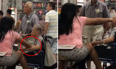 Woman Aggressively Pinches Breasts, Po & Shoves Finger in Old Lady's Mouth - WORLD OF BUZZ