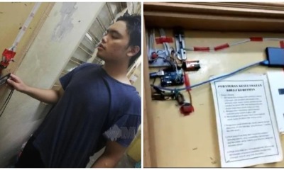 Student Amazes Netizens with His Automatic Door Lock Invention - WORLD OF BUZZ