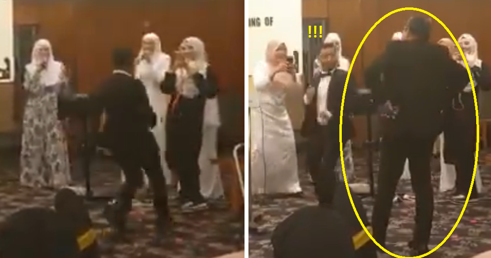 Watch: Cute Video Shows Young Man Trying to Dance with Aunty but Gets Kicked Out by Uncle - WORLD OF BUZZ 3