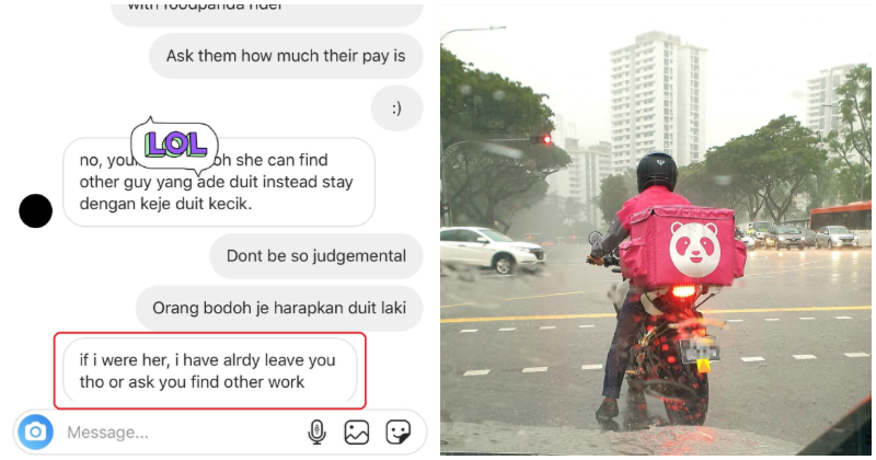 M'sian Man Receives Degrading Messages From Stranger, Telling Him He Should Earn More To Keep His GF - WORLD OF BUZZ