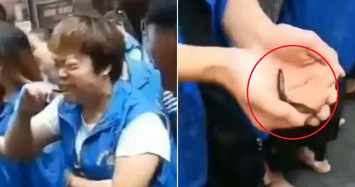 Company Made Employees Eat Live Mud-Fish & Drink Chicken Blood Because They Didn't Meet Quota - WORLD OF BUZZ
