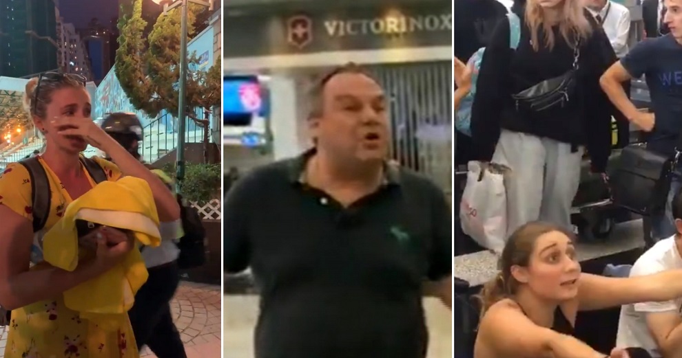 Foreigners in Hong Kong Upset Over Protests Inconveniencing Them, Get Backlash From Netizens - WORLD OF BUZZ
