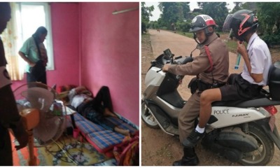 Grandson Refuses To Wake Up For Exams So Grandma Called The Police To Bring Him To School - WORLD OF BUZZ