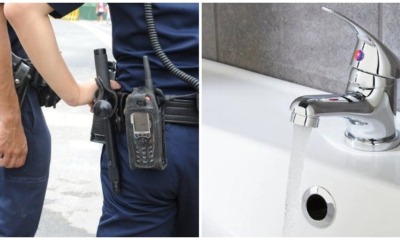 Man Stole Basin Tap Worth of RM516 From Police Station Thinking That It'd Look Good At His Home - WORLD OF BUZZ 1
